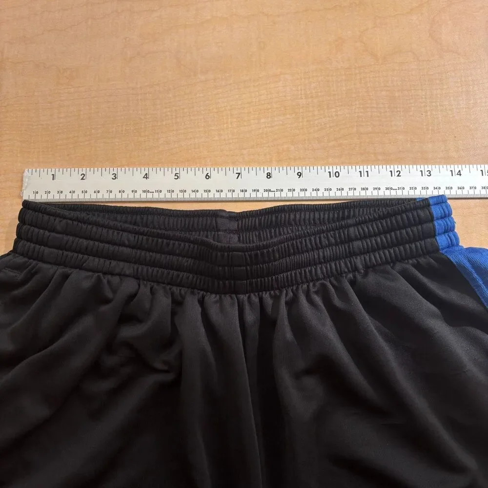 Air Jordan Athletic Shorts Men's L Black Blue Dri-Fit Thermal Lined Sportswear